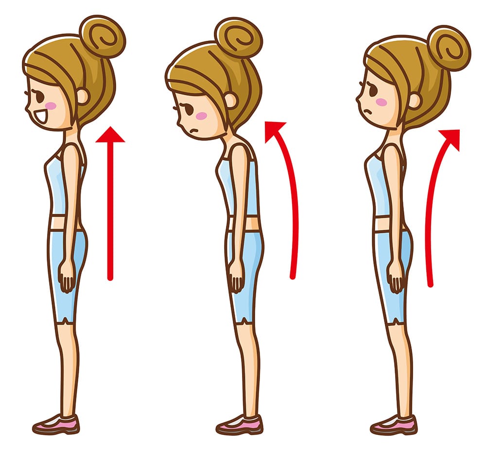 猫背 姿勢矯正で正しい姿勢に 但馬 豊岡市 はま整体院